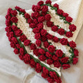 Pointed Rose Bouquet Blanket Crochet Kit