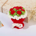 Handmade Crochet Mini Rose Bouquet, Handcrafted Flowers, Gift for Her, Mom, Anniversary, Valentine, Birthday Present
