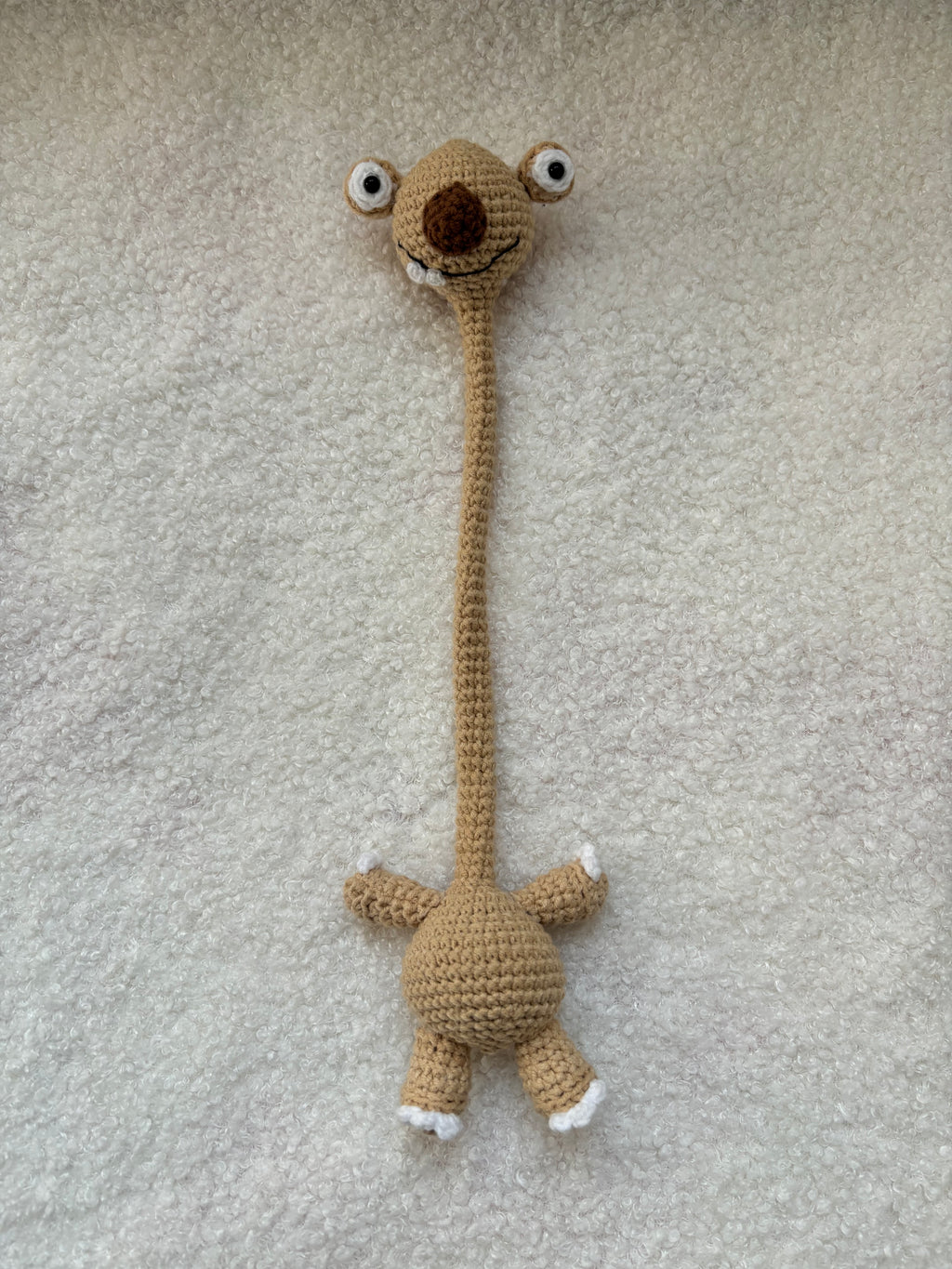 Sloth Bag Charm Crochet Kit