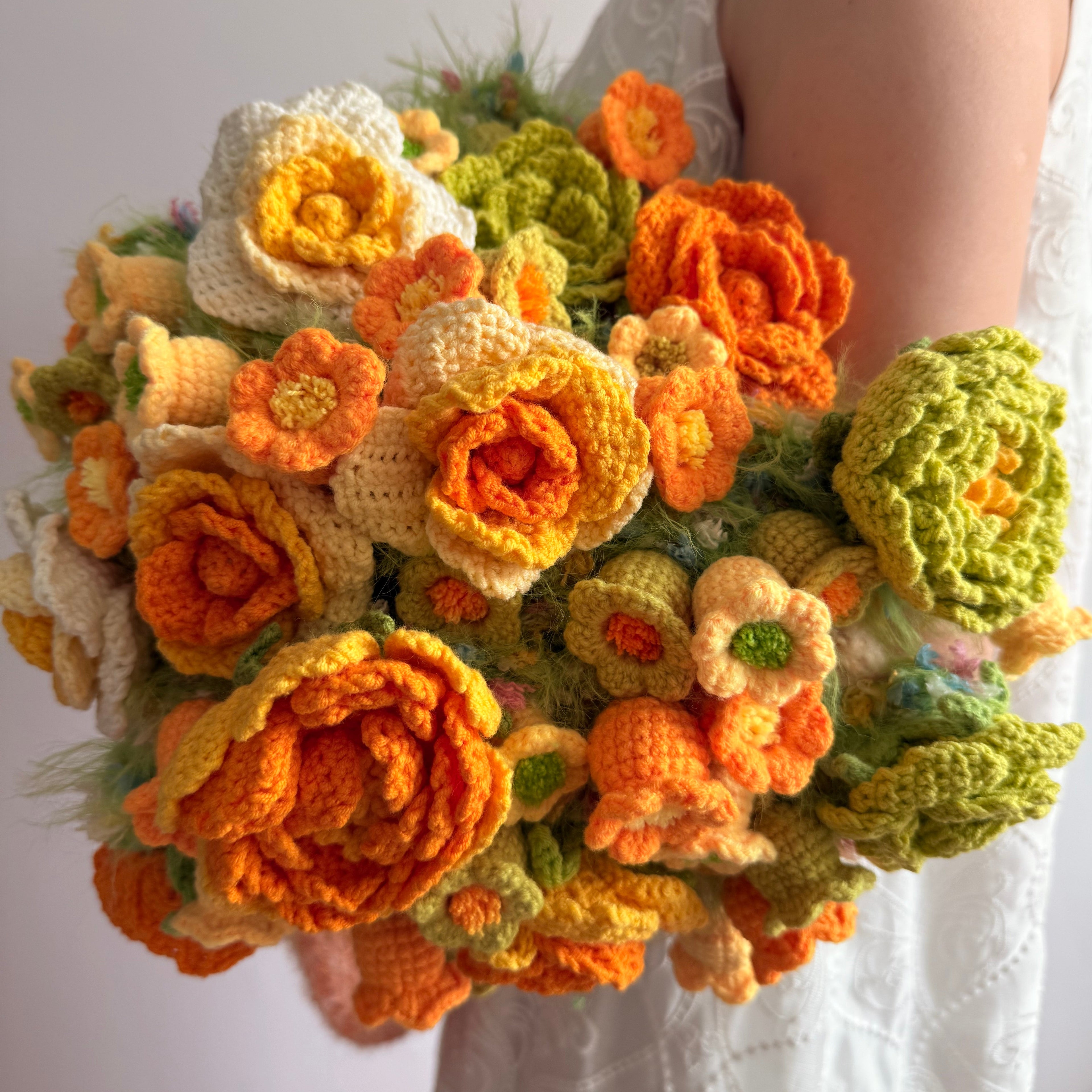 Flower Garden Blanket Crochet Kit