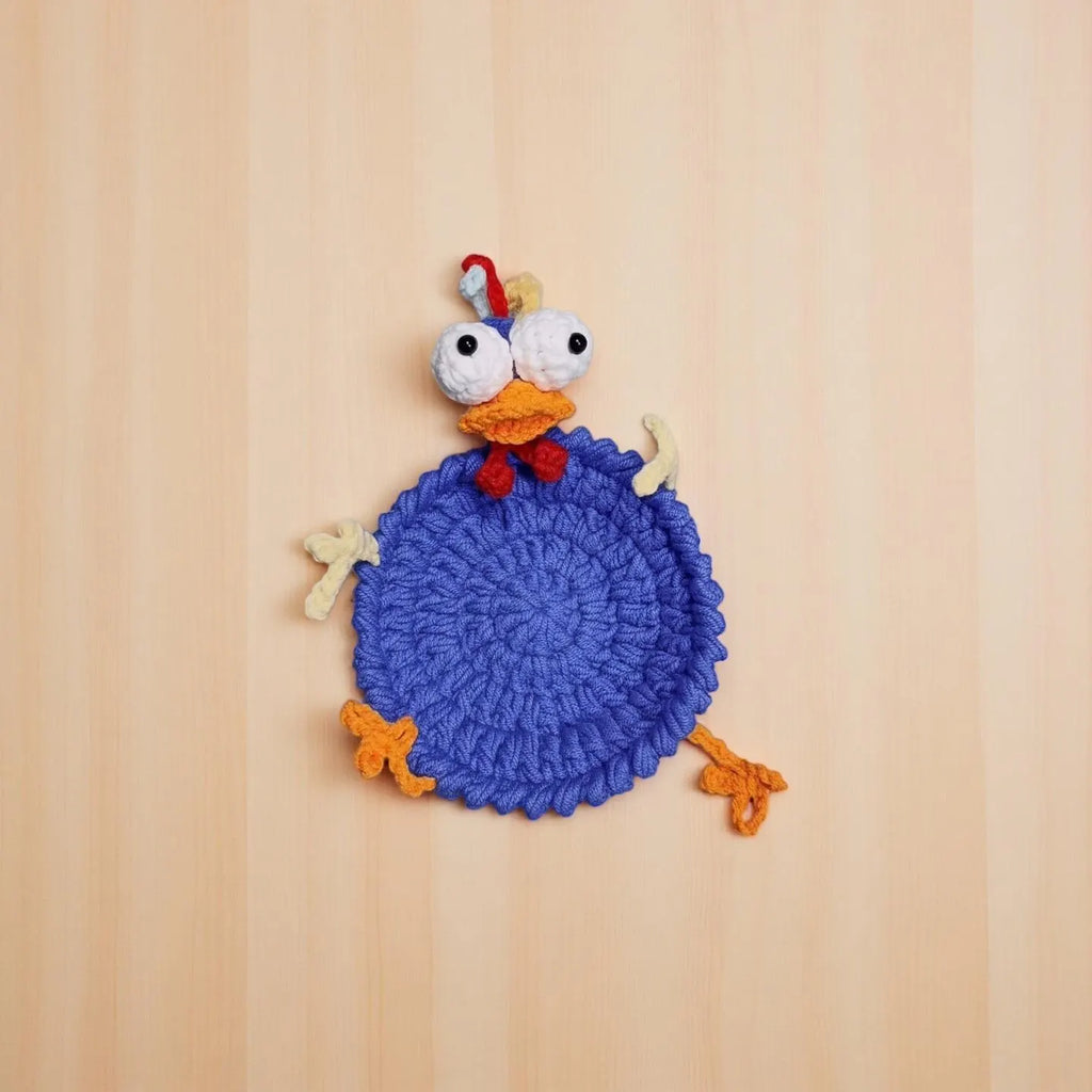 Chicken Coaster Crochet Kit