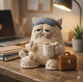 Desk Cat Doll Crochet Kit
