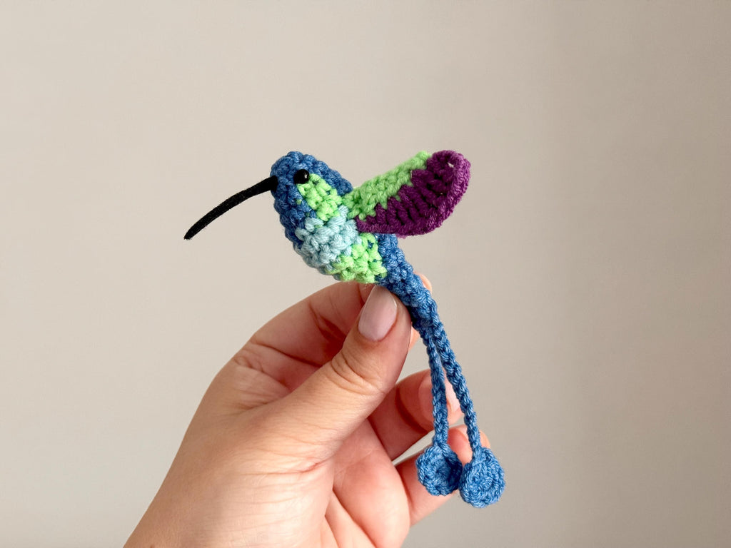 Hummingbirds Realistic Amigurumi Birds Crochet Kit