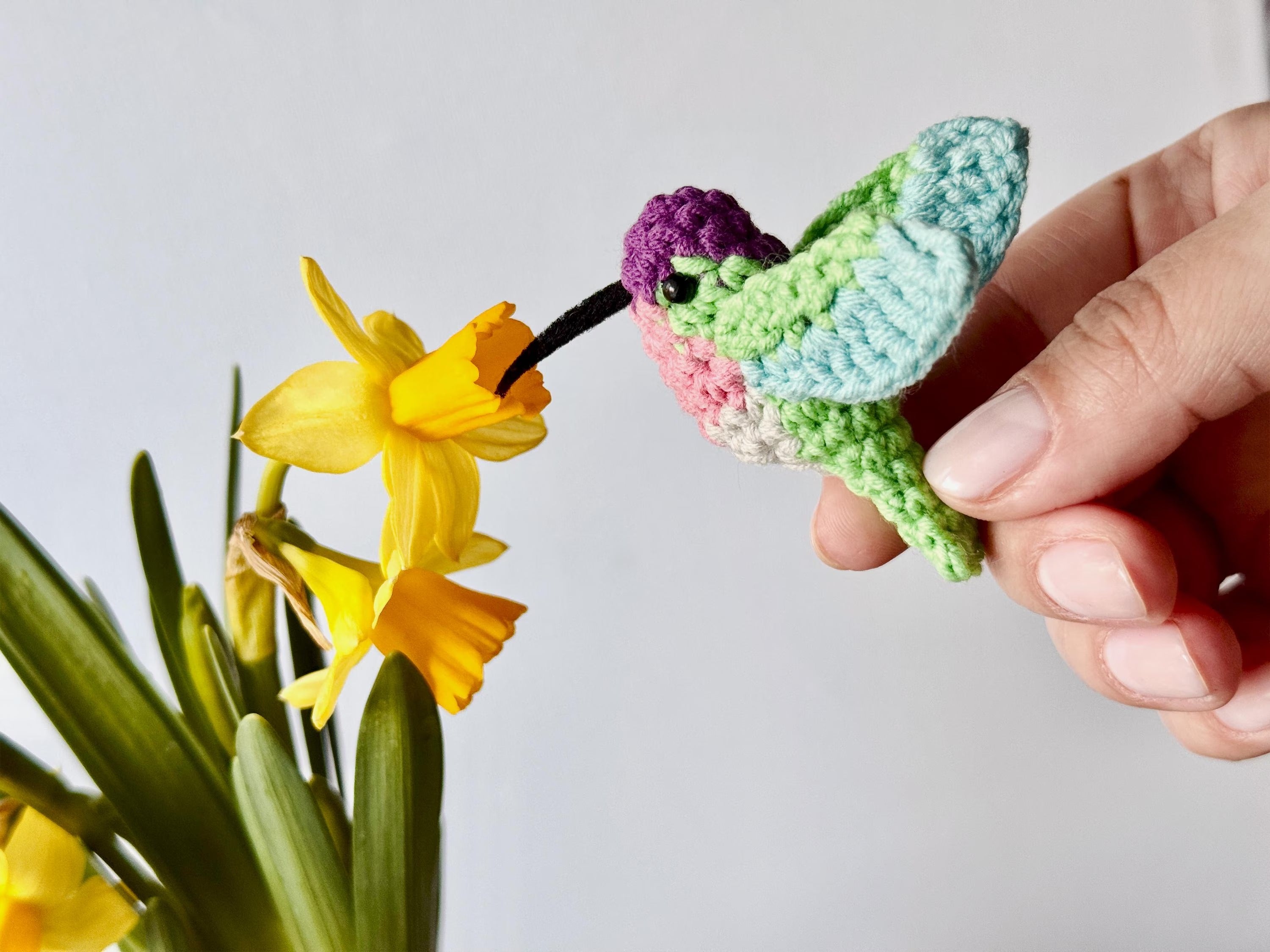 Hummingbirds Realistic Amigurumi Birds Crochet Kit