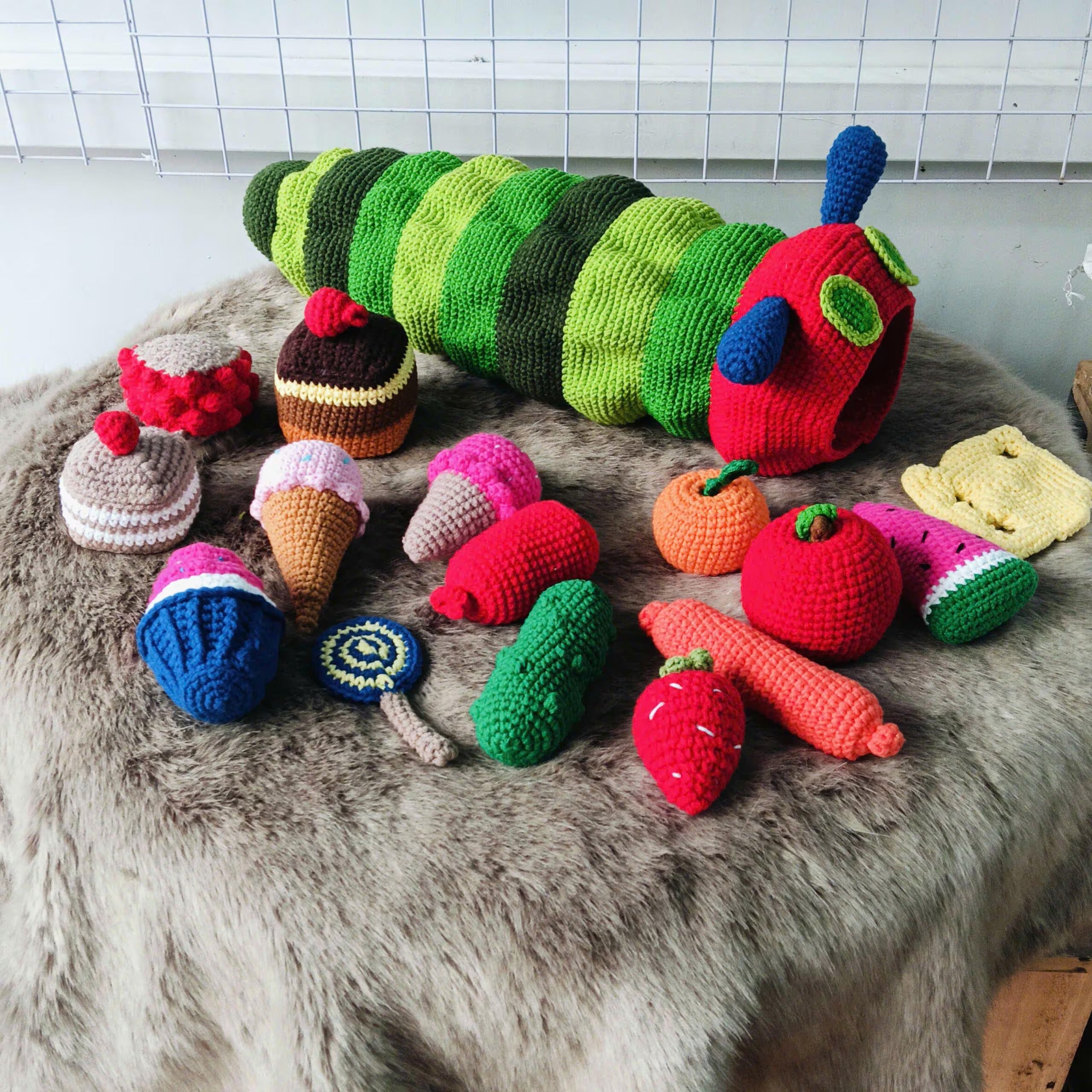 Montessori Hungry Caterpillar Crochet Kit