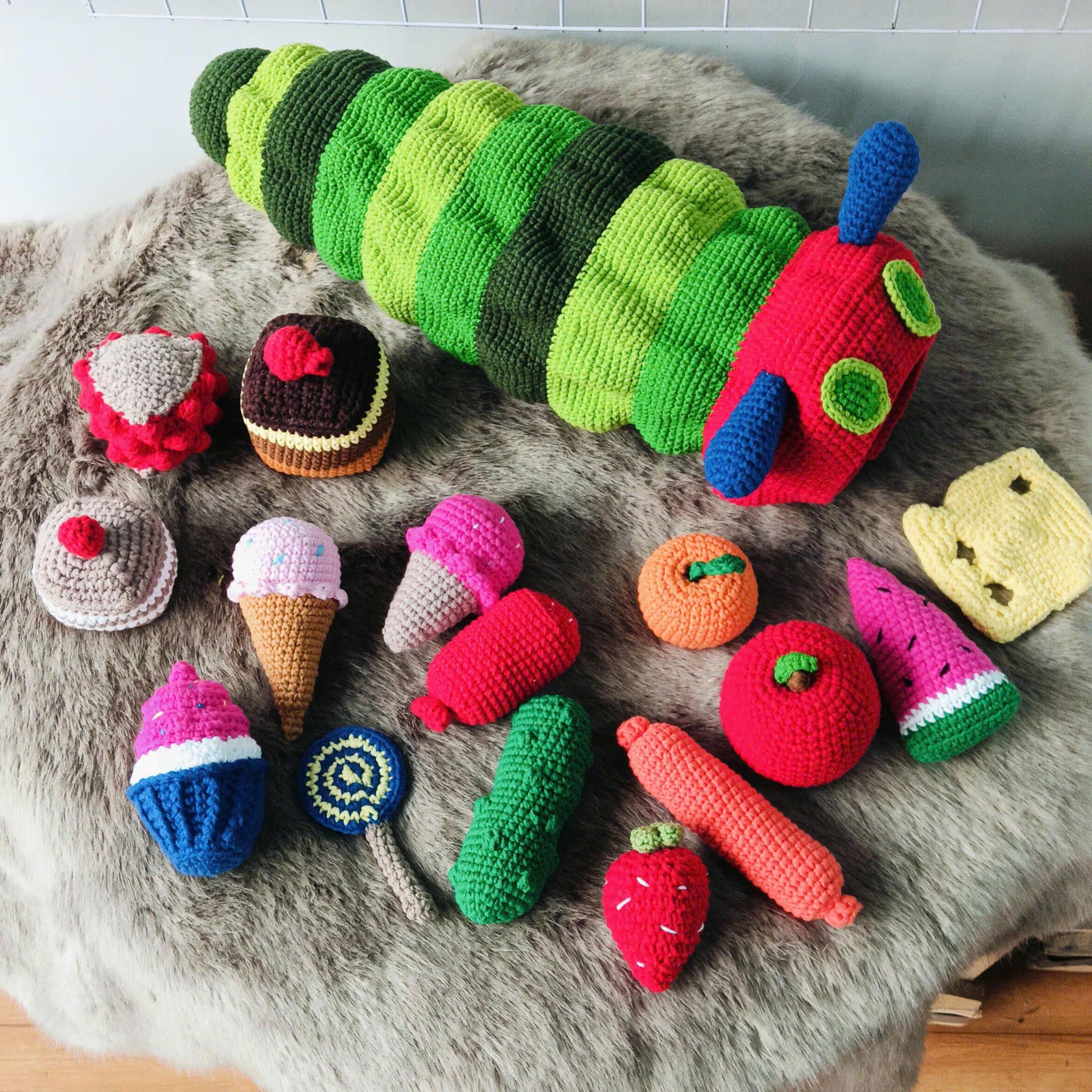 Montessori Hungry Caterpillar Crochet Kit