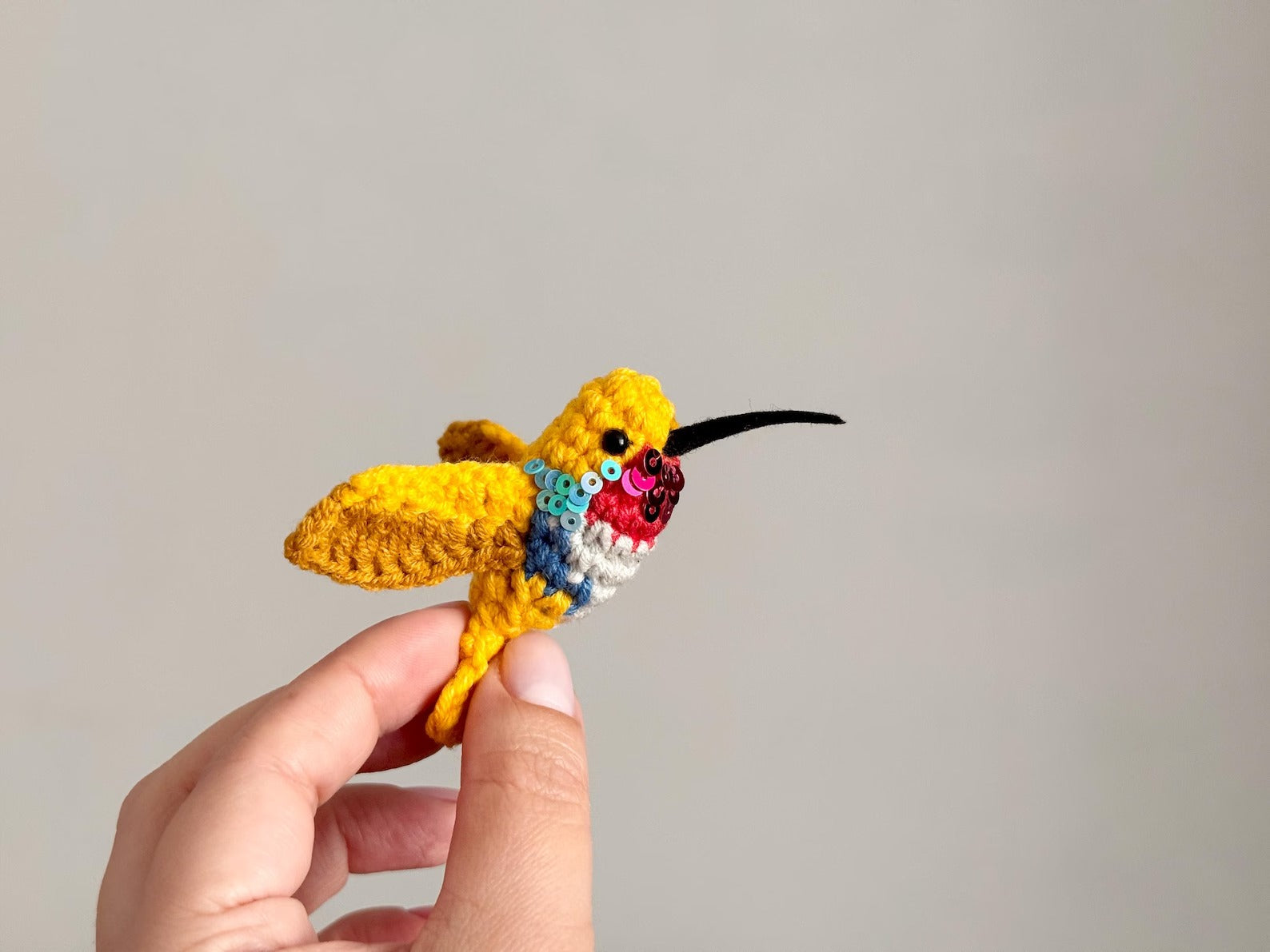 Hummingbirds Realistic Amigurumi Birds Crochet Kit