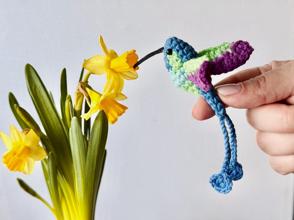 Hummingbirds Realistic Amigurumi Birds Crochet Kit
