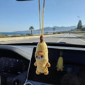 Banana Cat Car Hanging Crochet Kit