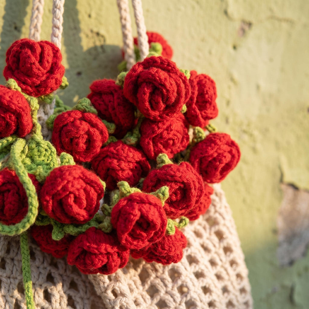 Rose Bag Crochet Kit